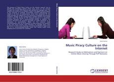 Portada del libro de Music Piracy Culture on the Internet