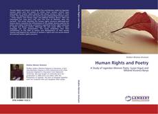 Capa do livro de Human Rights and Poetry 