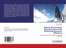 Capa do livro de Making Photovoltaic Nanostructures with Optimized Quantum Efficiency 