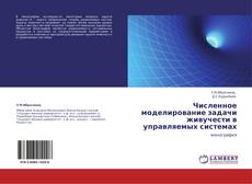 Buchcover von Численное моделирование задачи живучести в управляемых системах