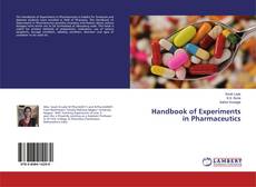 Copertina di Handbook of Experiments in Pharmaceutics
