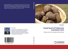 Copertina di Food level of Colocacia esculenta Linn
