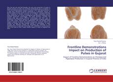 Buchcover von Frontline Demonstrations Impact on Production of Pulses in Gujarat
