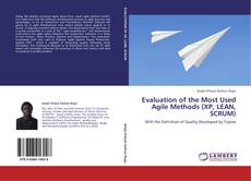 Bookcover of Evaluation of the Most Used Agile Methods  (XP, LEAN, SCRUM)