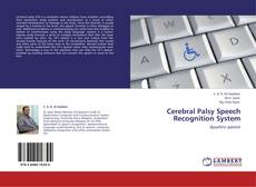 Buchcover von Cerebral Palsy Speech Recognition System