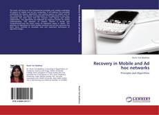 Capa do livro de Recovery in Mobile and Ad hoc networks 