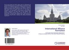 Copertina di International Alliance Formation