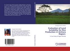 Capa do livro de Evaluation of Land Suitability for Rice Production in Amhara Region: 