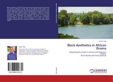 Black Aesthetics in African Drama kitap kapağı