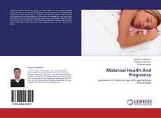 Buchcover von Maternal Health And Pregnancy