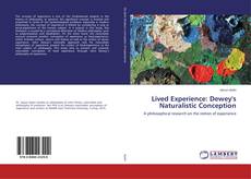 Buchcover von Lived Experience: Dewey's Naturalistic Conception