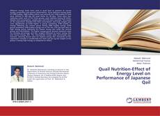 Copertina di Quail Nutrition-Effect of Energy Level on Performance of Japanese Qail