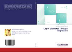Buchcover von Capm Estimates Through Regression