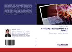 Capa do livro de Accessing Internet from the MANET 