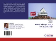 Buchcover von Reality check on India’s economic growth