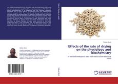 Capa do livro de Effects of the rate of drying on the physiology and biochemistry 
