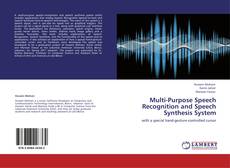 Buchcover von Multi-Purpose Speech Recognition and Speech Synthesis System