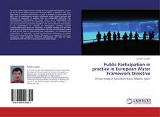 Public Participation in practice in European Water Framework Directive kitap kapağı