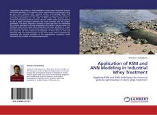 Capa do livro de Application of RSM and ANN Modeling in Industrial Whey Treatment 