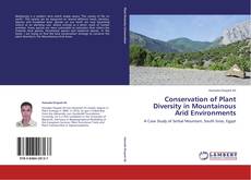 Bookcover of Conservation of Plant Diversity in Mountainous Arid Environments