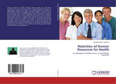 Capa do livro de Retention of Human Resources for Health 