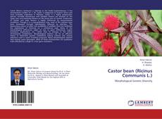 Castor bean (Ricinus Communis L.) kitap kapağı