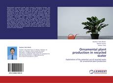 Buchcover von Ornamental plant production in recycled water