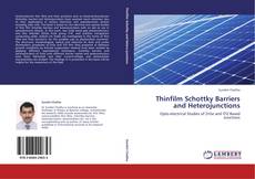 Buchcover von Thinfilm Schottky Barriers and Heterojunctions