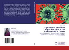 Capa do livro de Significance of Human Papilloma Virus in the Uterine Cervical Cancer 