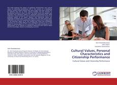 Capa do livro de Cultural Values, Personal Characteristics and Citizenship Performance 