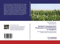 Portada del libro de Nutrient management; Production and Protection of Sorghum