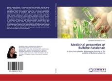 Couverture de Medicinal properties of Bulbine natalensis
