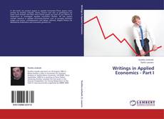Copertina di Writings in Applied Economics - Part I