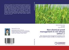 Bookcover of Non-chemical weed management in rice (Oryza sativa L.)