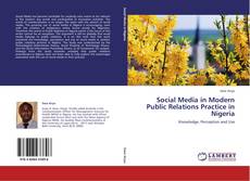 Buchcover von Social Media in Modern Public Relations Practice in Nigeria