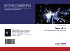 Buchcover von Every.when