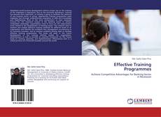 Effective Training Programmes kitap kapağı