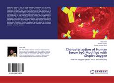 Buchcover von Characterization of Human Serum IgG Modified with Singlet Oxygen