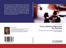 Buchcover von Tone Labelling Algorithm for Sesotho