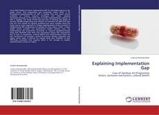 Buchcover von Explaining Implementation Gap
