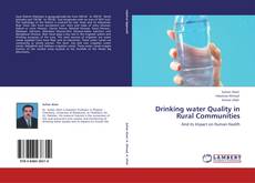 Buchcover von Drinking water Quality in Rural Communities