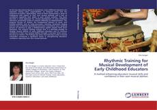 Обложка Rhythmic Training for Musical Development of Early Childhood Educators