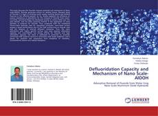 Copertina di Defluoridation Capacity and Mechanism of Nano Scale-AlOOH