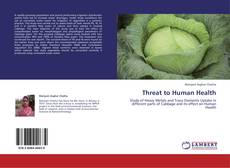 Threat to Human Health kitap kapağı