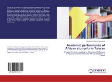 Buchcover von Academic performance of African students in Taiwan