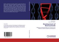 Couverture de Development of Bioinsecticide
