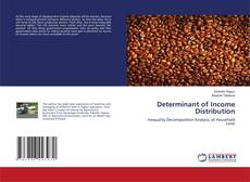 Bookcover of Determinant of Income Distribution