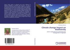 Couverture de Climate change impact on biodiversity