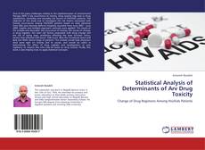 Capa do livro de Statistical Analysis of Determinants of Arv Drug Toxicity 