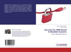Capa do livro de Security For ARM Based Embedded Systems 